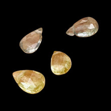 Load image into Gallery viewer, Sapphire AAA Faceted 1.69cts Parcel Briolette Beads | 6x4 to 5x4mm | White | 4 |