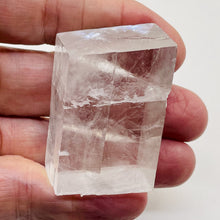 Load image into Gallery viewer, Optical Calcite / Iceland Spar 74g Natural Specimen | 44x30x19mm | Clear | 1 |