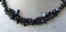 Load image into Gallery viewer, Designer Natural Onyx Necklace 30" 14K Gold Filled Clasp Handmade USA