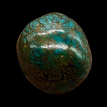 Load image into Gallery viewer, Turquoise Natural Focal 20g Nugget Bead | 27x25x20mm | Blue, Black | 1 Bead |
