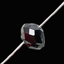 Load image into Gallery viewer, 1 Fancy Color 0.43cts Natural Black Diamond Roundel Bead 9892H