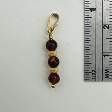 Load image into Gallery viewer, Amber Drop/Dangle Pendant | 1" Long | Amber |