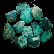 Load image into Gallery viewer, Designer Natural Chrysocolla Pendant Bead Strand 110136D