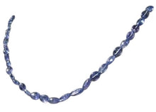 Load image into Gallery viewer, Rare Tanzanite Oval Bead 17.5 inch Strand 51.4cts 108289A