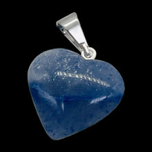 Load image into Gallery viewer, Aventurine Heart Pendant | 7/8" Long | Blue | 1 Pendant |