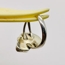 Load image into Gallery viewer, Turquoise Coral Sterling Silver Feather Design Ring | Size 5| Blue Red | 1 Ring|