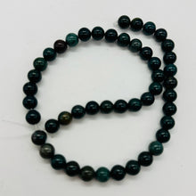 Load image into Gallery viewer, Bloodstone, Heliotrope Round Bead Strand | 8mm | Green, Red | 47 Beads |