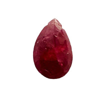 Load image into Gallery viewer, Natural Unheated Faceted 3.72 Carats Red Ruby Bead | 12x8x4mm | 1 Bead |