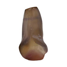 Load image into Gallery viewer, Chalcedony Carved Lily Flower Beads| 33x16x10 to 26x13x8mm | Lignt Lavender | 4|