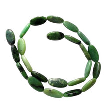 Load image into Gallery viewer, Shockingly Rare Chrysoprase Oval Bead 19x9x5mm Strand 108454