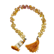 Load image into Gallery viewer, 84cts Natural Imperial Topaz Faceted Bead Strand 110220