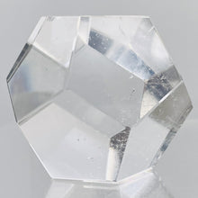 Load image into Gallery viewer, Rock Crystal 80g Dodecahedron | 36mm | Clear | 1 Figurine |