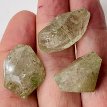 Load image into Gallery viewer, Rutilated Quartz Incredible Centerpiece Beads | 32x13mm to 27x18mm | 3 Beads |