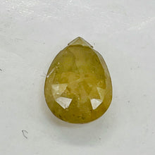 Load image into Gallery viewer, Light Lavender Yellow Sapphire Faceted Briolette Bead | 10x8x5mm | 1 Bead |
