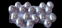 Load image into Gallery viewer, Stunning 8-10x7mm Platinum 13 Dancing Pearls 003135