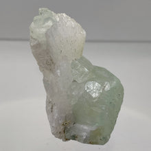 Load image into Gallery viewer, Apophylite Stilbite 20g Collectors Crystal | 44x22x19mm| Green White| 1 Specimen