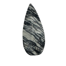 Load image into Gallery viewer, 1 Picasso Jasper Ridged Briolette Pendant Bead 8910