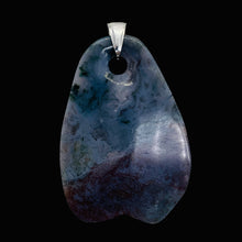 Load image into Gallery viewer, Hand Carved Fancy Jasper Sterling Silver Pendant | 2 1/4" Long | 1 Pendant |