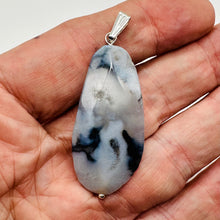 Load image into Gallery viewer, Ocean Jasper Sterling Silver Pendant | 2 1/4" Long | Purple, Black | 1 Pendant |