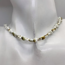 Load image into Gallery viewer, Shiva Shell 16" Strand Heart Cut Beads | 6x3mm | White, Tan | 70 Beads