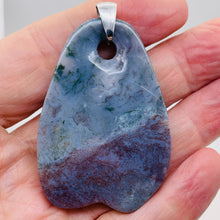 Load image into Gallery viewer, Hand Carved Fancy Jasper Sterling Silver Pendant | 2 1/4" Long | 1 Pendant |