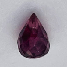 Load image into Gallery viewer, Merlot Zircon Gemstone .45 ct Briolette Bead | 5x3.1mm | Red | 1 Pendant Bead |