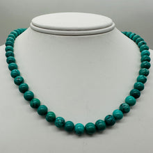 Load image into Gallery viewer, Turquoise Round Bead Strand | 8mm | Blue | 1 Strand |