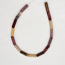 Load image into Gallery viewer, Hot Australian Mookaite 13mm Tube Bead Strand 109544