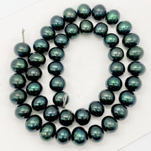 Load image into Gallery viewer, Midnight Emeralds Green FW Pearl Strand 109444
