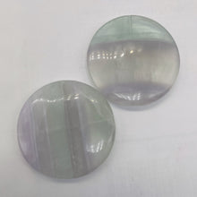 Load image into Gallery viewer, Springtime Pastel Fluorite Pendant Bead | 50x9mm | 2 Beads |
