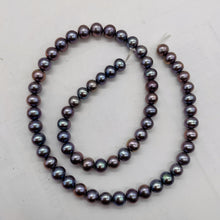 Load image into Gallery viewer, Spectacular Natural Forget-Me-Not Hued 6.5mm Freshwater Pearl Strand 103079