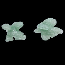 Load image into Gallery viewer, 2 Soaring Carved Aventurine Eagle Beads | 21x16x14mm | Green
