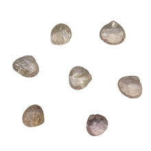 Load image into Gallery viewer, 1 Premium 6x6x4 to 7x7x3.5mm Topaz Faceted Briolette Bead 4077A