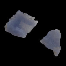 Load image into Gallery viewer, Blue Chalcedony 16g Druzy Nugget Beads| 27x25x13 to 27x25x13mm | Blue | 2 Beads|