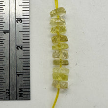 Load image into Gallery viewer, Citrine from Brazil Faceted Rondelle Beads | 6x2mm | Yellow | 10 Beads |