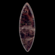 Load image into Gallery viewer, 1 Glorious Red Apache Jasper Marquis Art Pendant Bead 008281