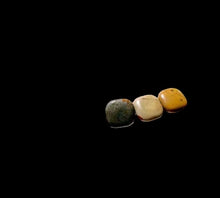Load image into Gallery viewer, 3 Oregon Owyhee Jasper Square Coin Beads 8963