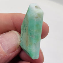 Load image into Gallery viewer, Chrysoprase 13g Freeform Pendant Bead | 34x24x9mm | Green | 1 Pendant Bead |