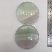 Load image into Gallery viewer, Springtime Pastel Fluorite Pendant Bead | 50x9mm | 2 Beads |