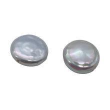 Load image into Gallery viewer, 2 Cool Wedding White FW Coin Pearls 4758