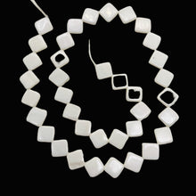 Load image into Gallery viewer, Perfection Mother of Pearl Bead 16&quot; Strand | 9x9x2mm | 34 Beads |

