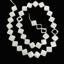 Load image into Gallery viewer, Perfection Mother of Pearl Bead 16" Strand | 9x9x2mm | 34 Beads |