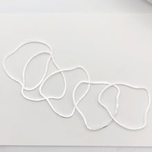 Load image into Gallery viewer, Designer 2 Brushed Silver Loop Component Pieces 10281