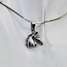 Load image into Gallery viewer, Pony Horse Sterling Silver Charm | 1/2" Long | Silver | 1 Pendant |