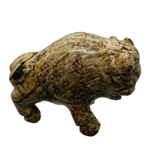Load image into Gallery viewer, Temple Dog or Foo Dog Carved Stone Figurine | 1 Figurine | | 45x30x18mm | Brown