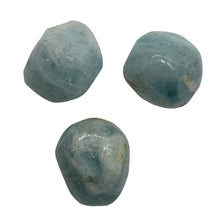 Load image into Gallery viewer, Aquamarine Smooth Nugget Bead Parcel | 19x16x16 - 18x19x17mm | Blue | 3 Beads |