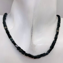 Load image into Gallery viewer, Tourmaline Chrome Translucent Strand Cube | 4x4mm | Black, Green | 100 Beads