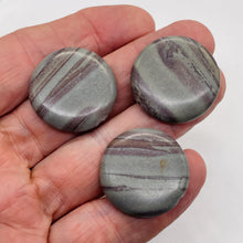 Load image into Gallery viewer, Martian Landscape Jasper Disc Pendant Bead Strand109195