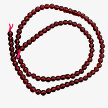 Load image into Gallery viewer, Champagne Garnet AAA Round Bead Strand | 4mm | Red | 100 Beads |