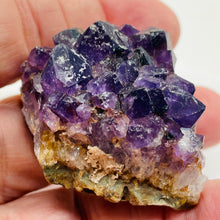Load image into Gallery viewer, Amethyst Cluster Crystal Natural Display Specimen | 69g| 42x38x32mm | Purple| 1